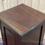 English mahogany bedside table from the 1930s