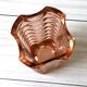 Thick pink glass vase, Windsor Rosaline Luminarc model
