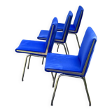 Set of 4 AP38 airport chairs by Hans Wegner for AP Stolen