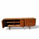 Enfilade de style scandinave en teck, 1960