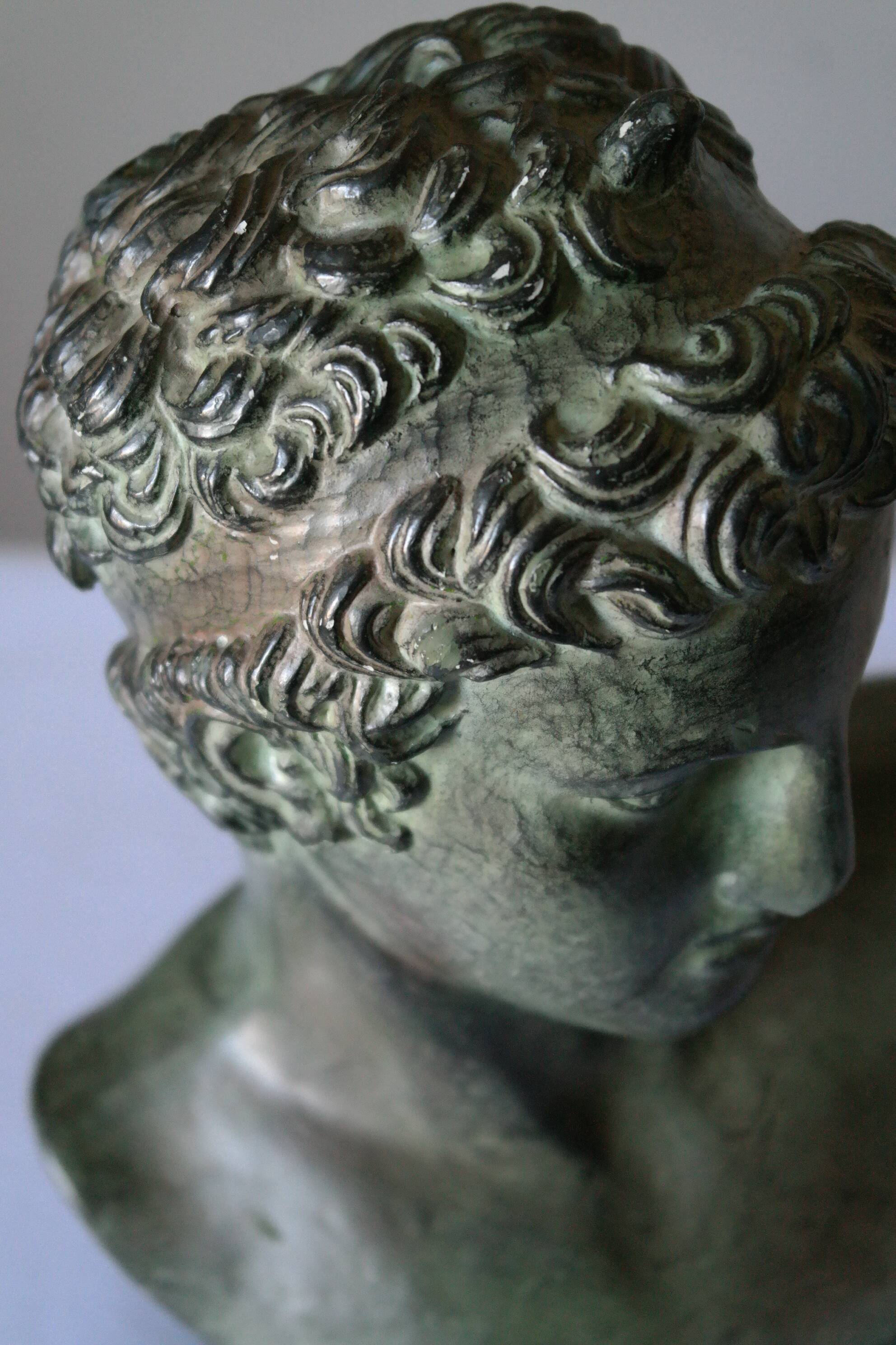 Greek marathon boy bust