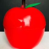 Ice bucket 70s red apple