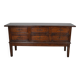Antique French Oak Apothecary / Filing Cabinet Folding Doors, Early 20th Ce