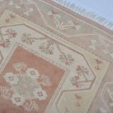 Turkish Oushak handmade rug sku 3598