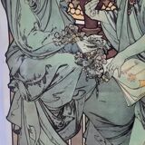 Benedictine advertising poster " Mucha "