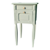 Repurposed bedside table