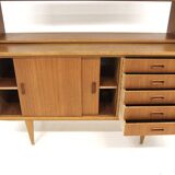 Scandinavian teak secretary desk, Sweden, 1960