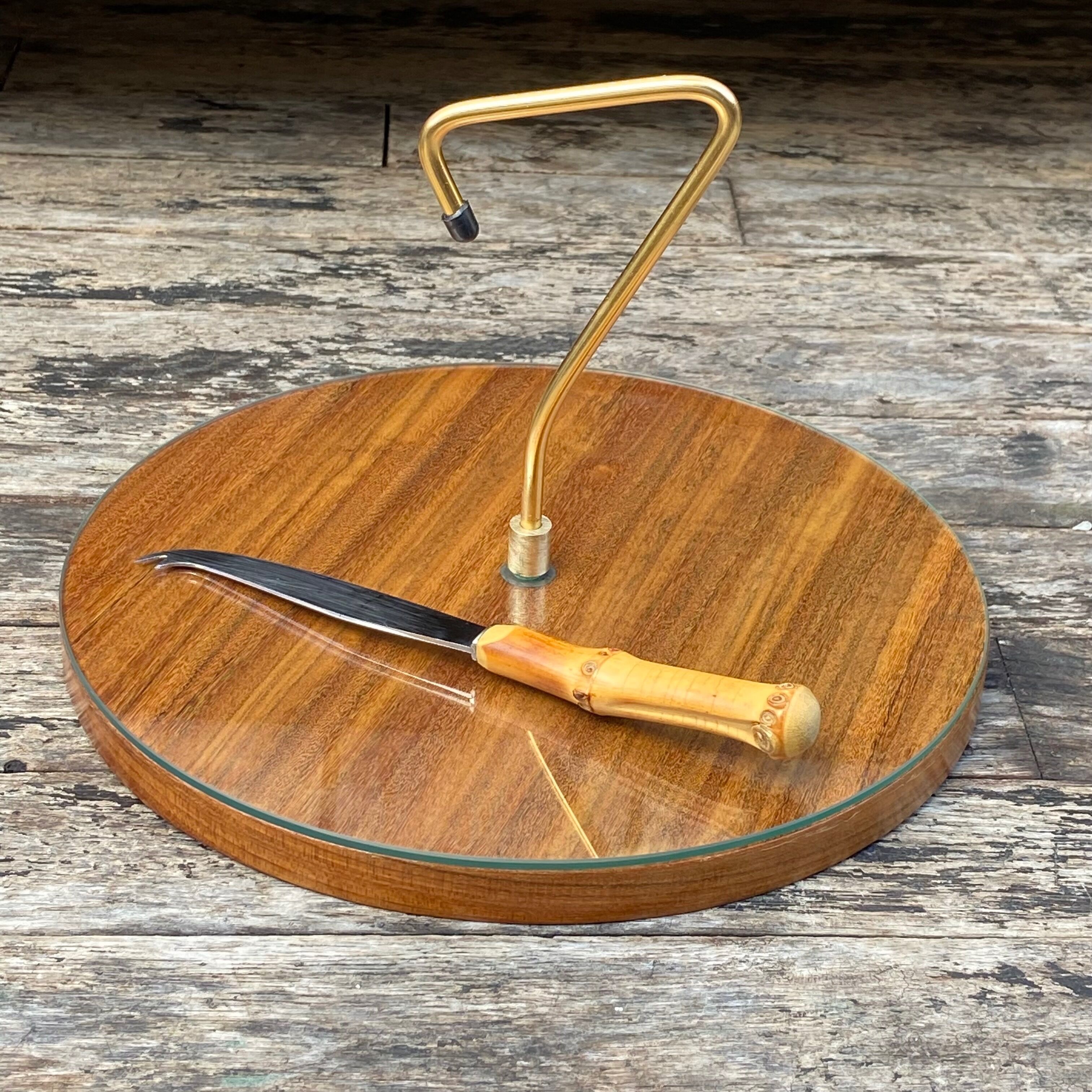 Cheese platter+knife-60s