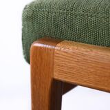 Repose-pieds vert vintage