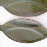 Vintage ceramic fish plates
