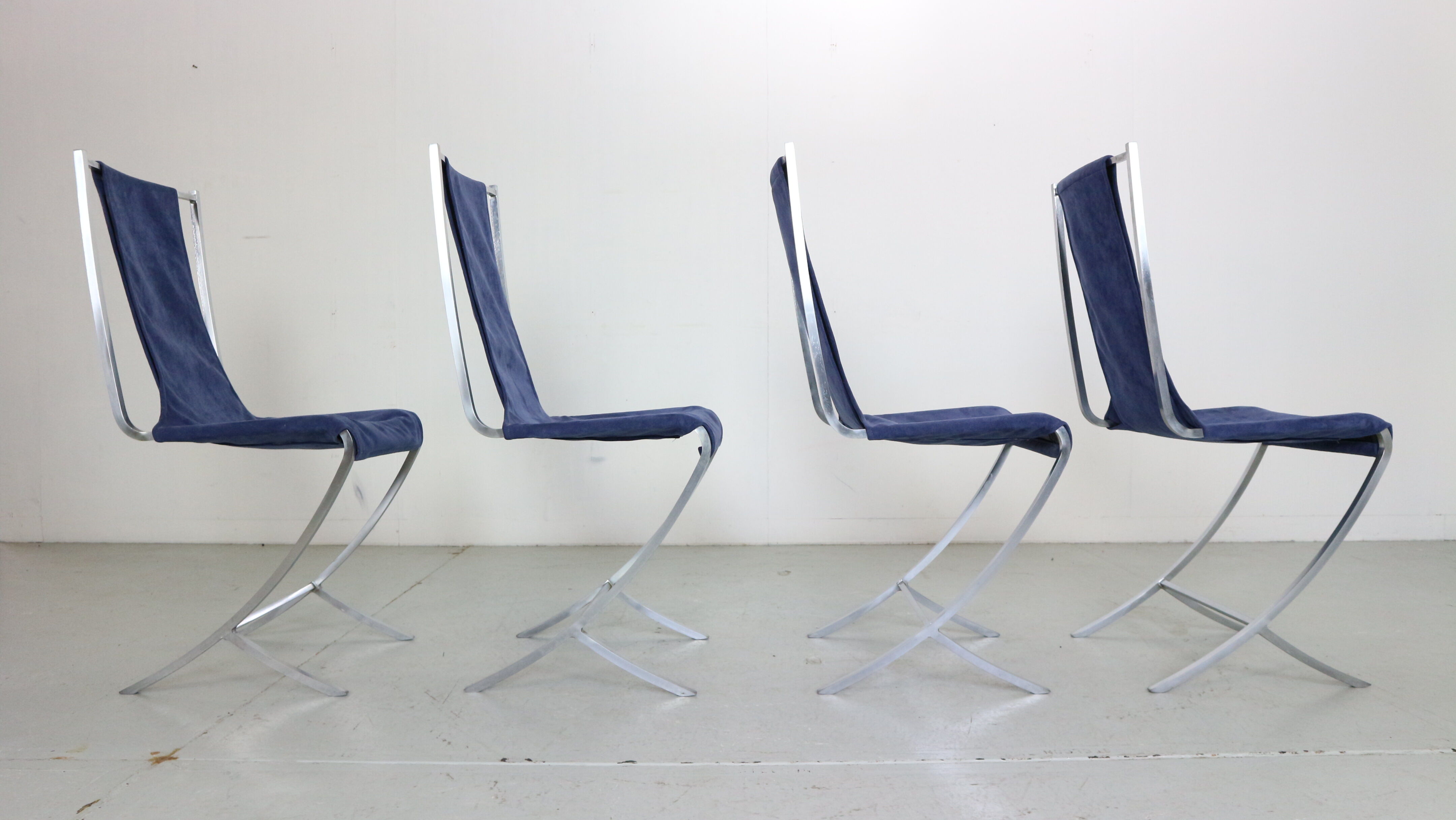 Set Of 4 dinning chairs by Pierre Cardin for Maison Jansen 1970