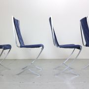 Set Of 4 dinning chairs by Pierre Cardin for Maison Jansen 1970