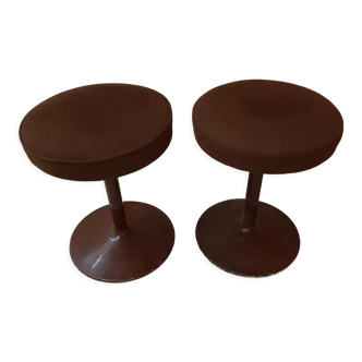 Pair of vintage stool 70s