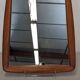 Scandinavian mirror in solid teak, Denmark circa 1970.