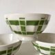 Old faceted bowls