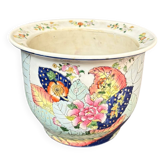 Vase, cache-pot, jardinière en porcelaine chinoise Qianlong Nian Zhi