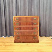 Campaign military chest of drawers and writing desk, Great Britain, 1950s
