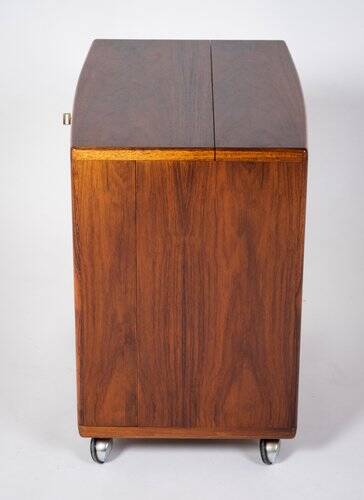 Danish Rosewood Bar Cabinet by Illum Wikkelsø, 1960s