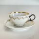 Tasse et sa Sous-Tasse en porcelaine - Vieux Paris - XIXe Siècle
