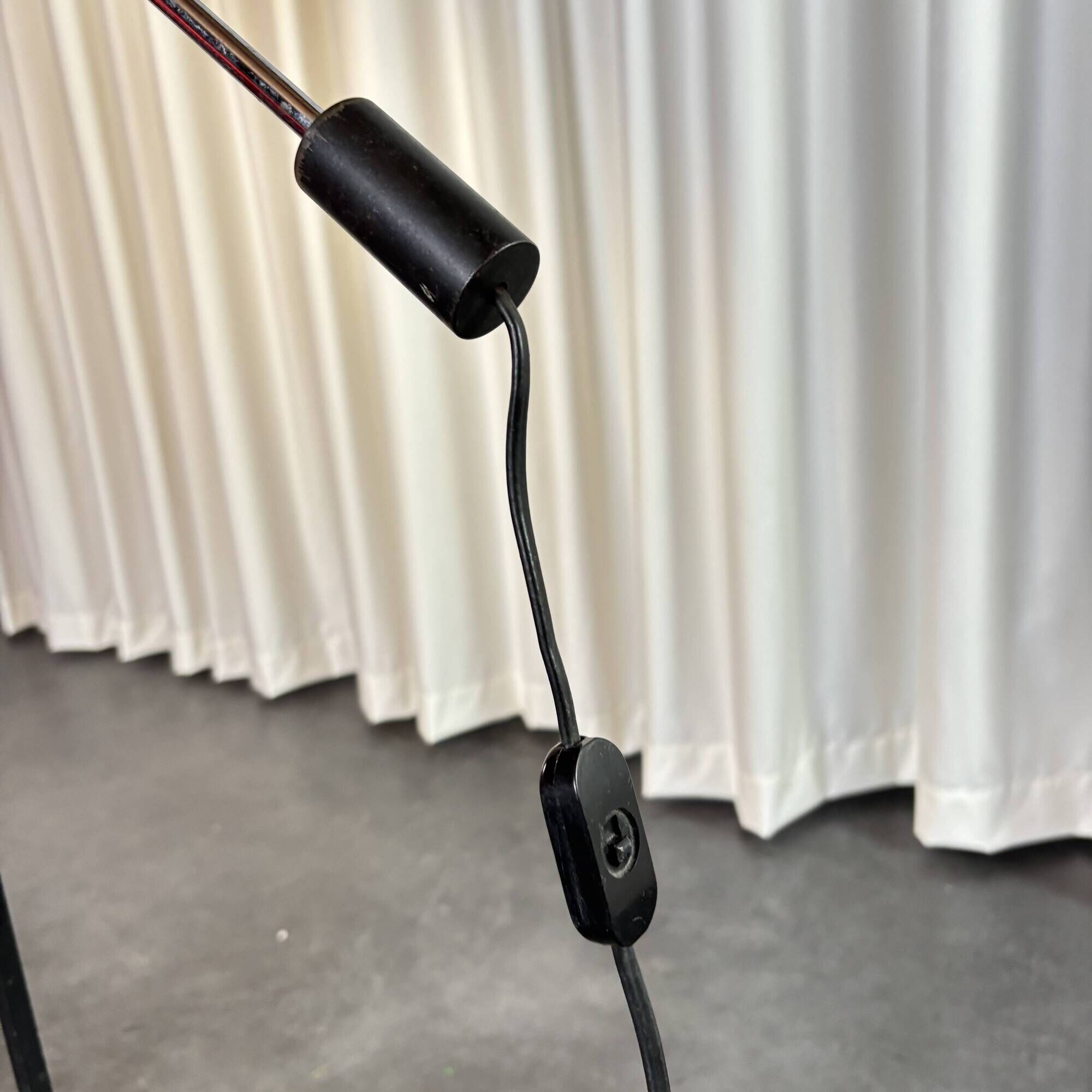 Mid-Century Modern counterweight floor lamp, by Boulanger, Belgium 1960