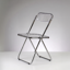 Chaise pliante en plexi