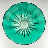 Vintage green Murano vase, Italy, 1970s