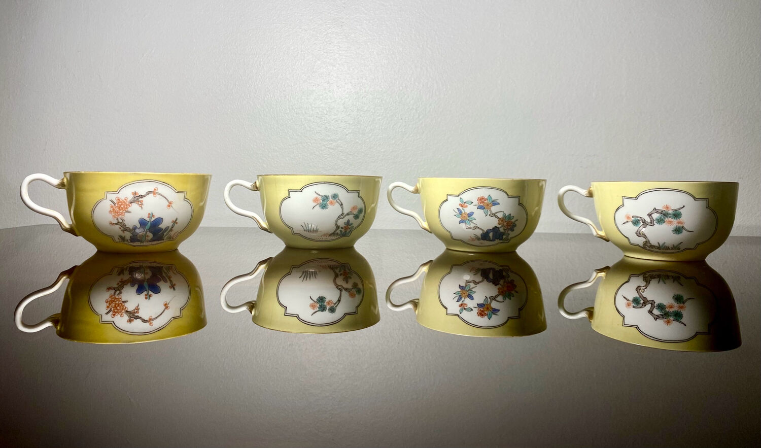 Samson porcelain cups 19eme