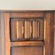 Vintage single art deco wardrobe