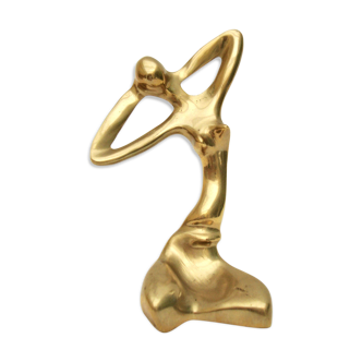 Brass paper press