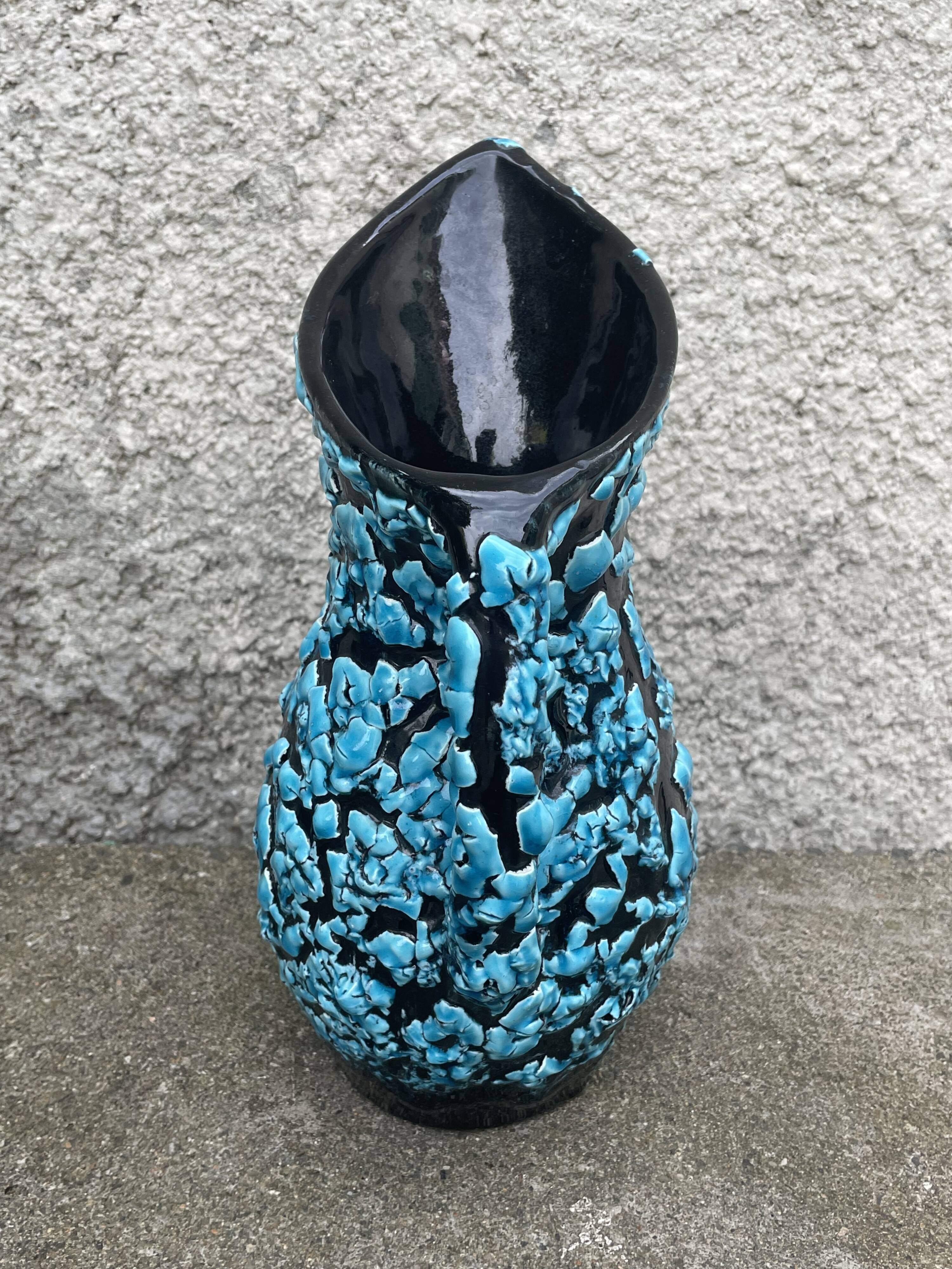 Ceramic Vallauris Luc - table service - orangeade - pitcher - glass