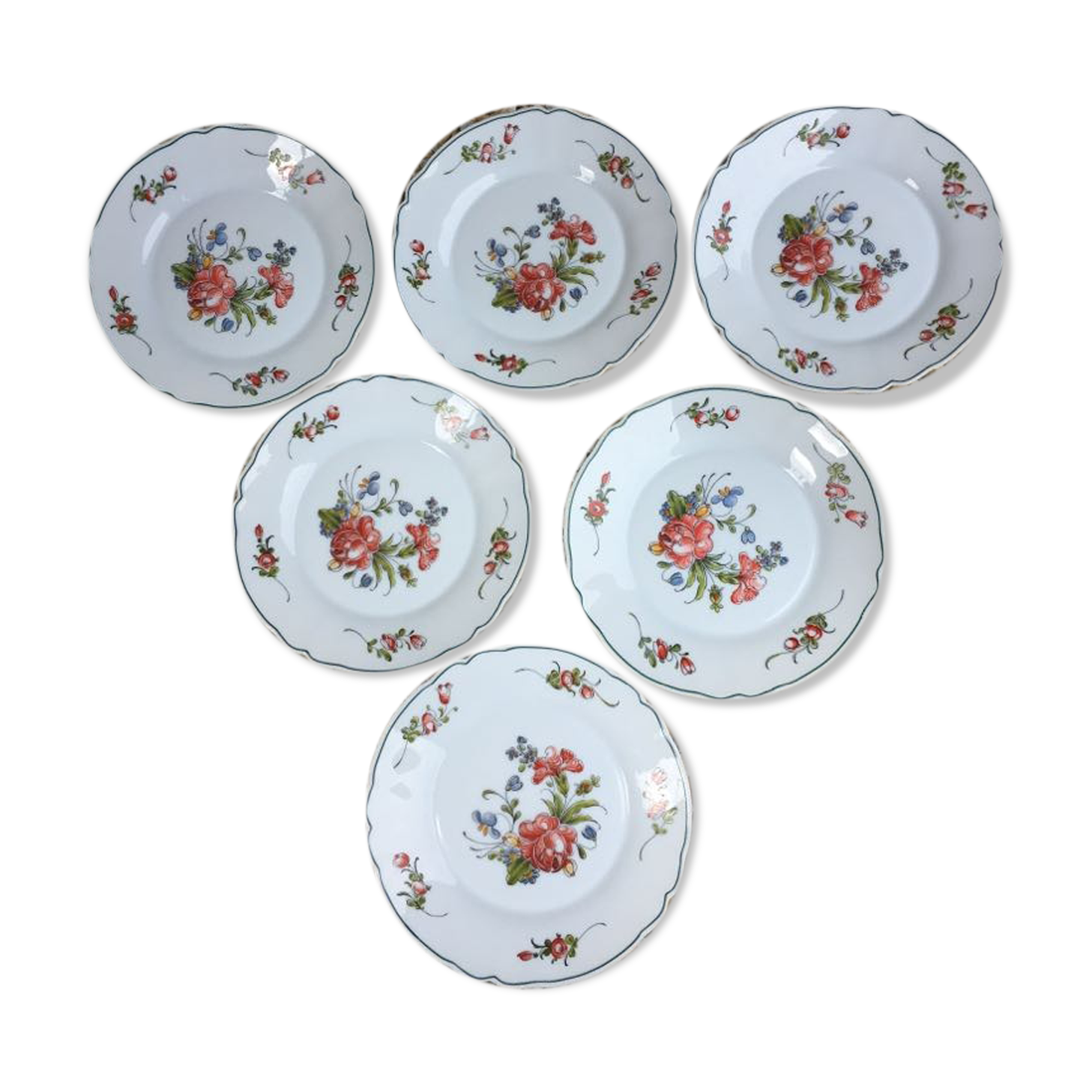 6 arcopal flat plates