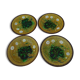 Set of 4 slurry plates