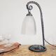 Wrought iron lamp, early 20th century
