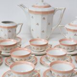 Limoges porcelain tea set? approx. 1950 (26 pieces)