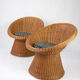 Pair of armchairs, year 60