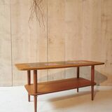 Teak coffee table