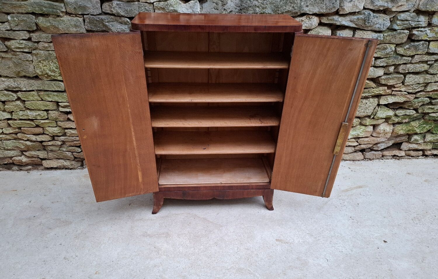 Art Deco wardrobe height 100 cm