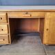 Vintage schoolmaster desk from the 1950s