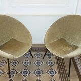 Pair of armcchairs Circle Salamanca Lusch Erzeugnis for Lusch & Co