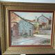 Henri Dufour - Oil on canvas, signed - Peasant couple