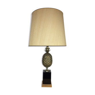 Golden pineapple lamp house Le Dauphin 70s