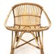 Rohe Noordwolde rattan chair, 1960, Netherlands