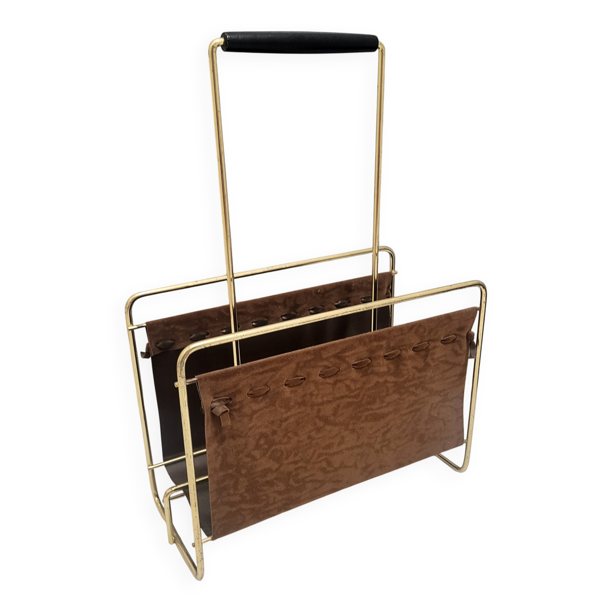 Magazine rack, newspapers, Voss, Germany, 1960s, 70s
