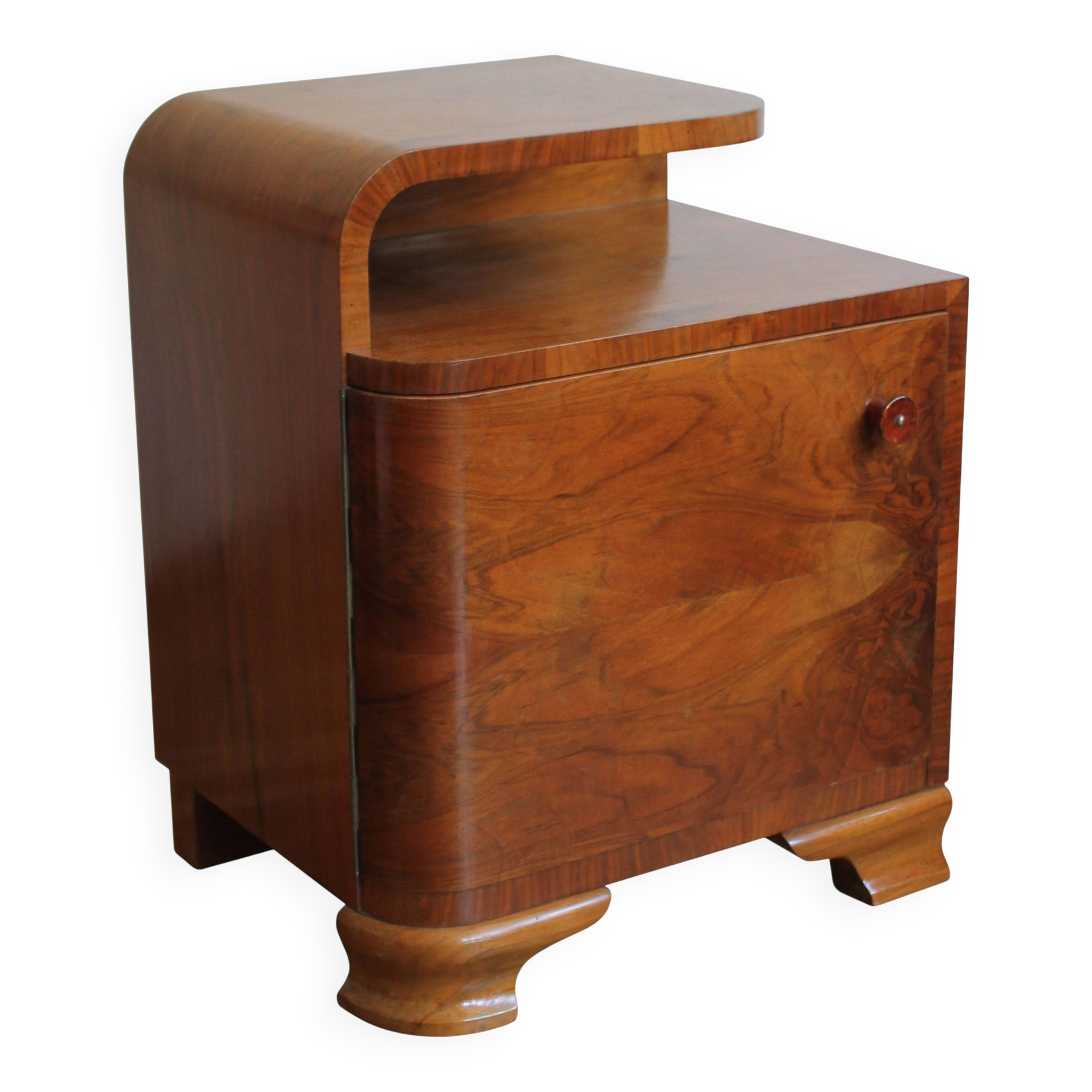 1930s Art Deco Bedside table