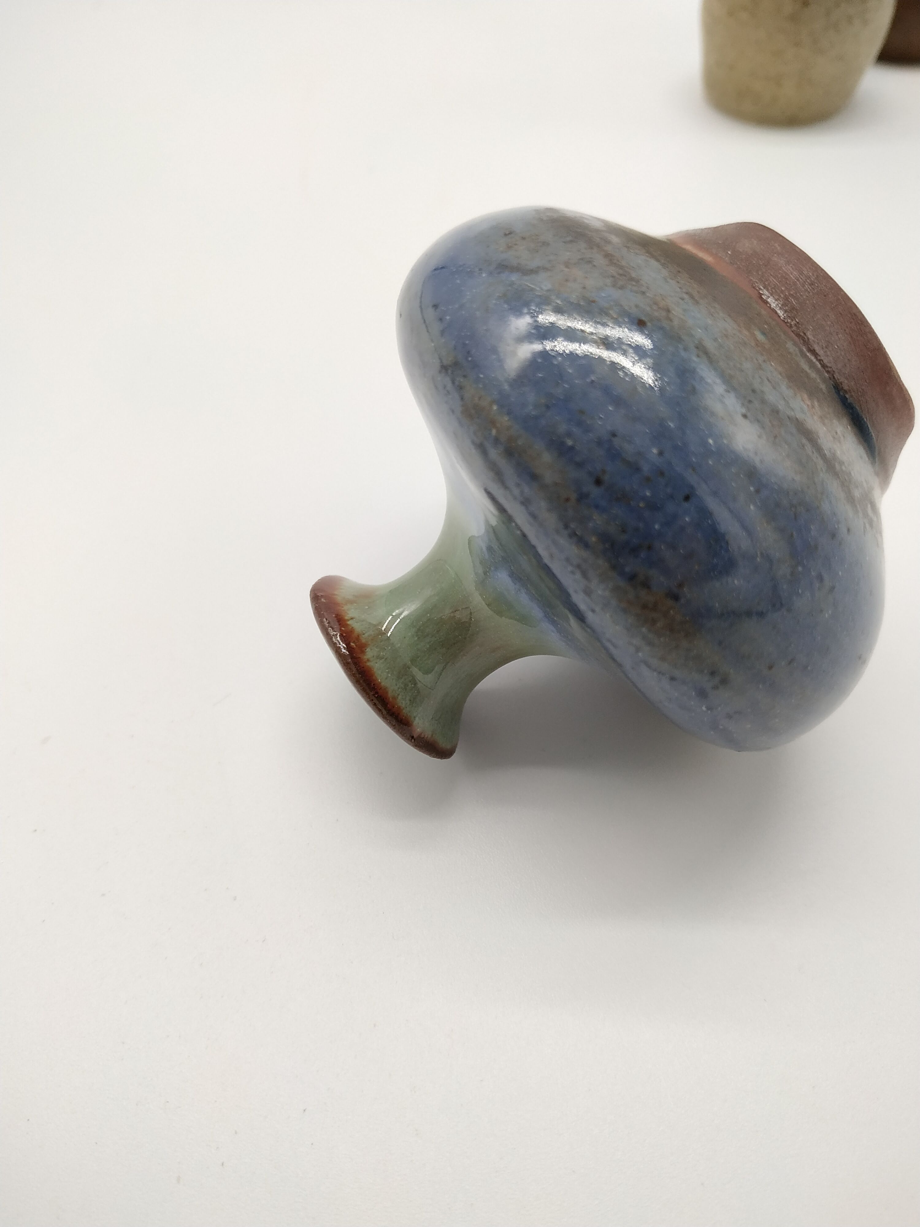 Set of 3 miniature ceramic vases from the Netherlands