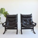 Fauteuil Siesta par Ingmar Relling pour Westnofa design Norvégien 1960s ( 1