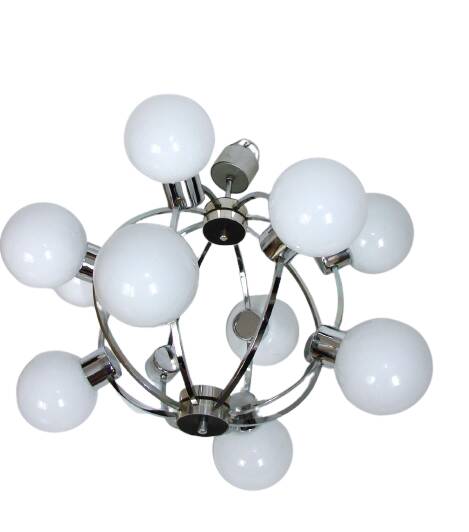 Space Age chandelier, 1970s.