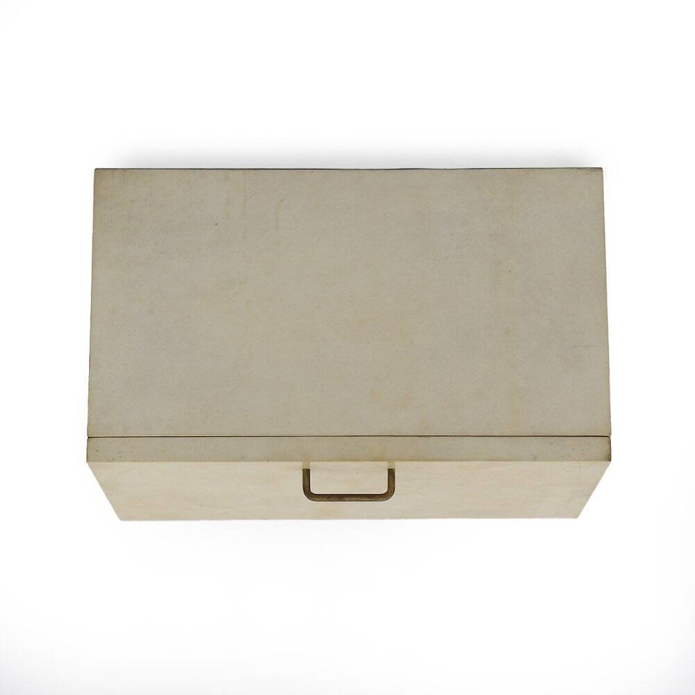 Wall-mounted cabinet parchment, 1950s