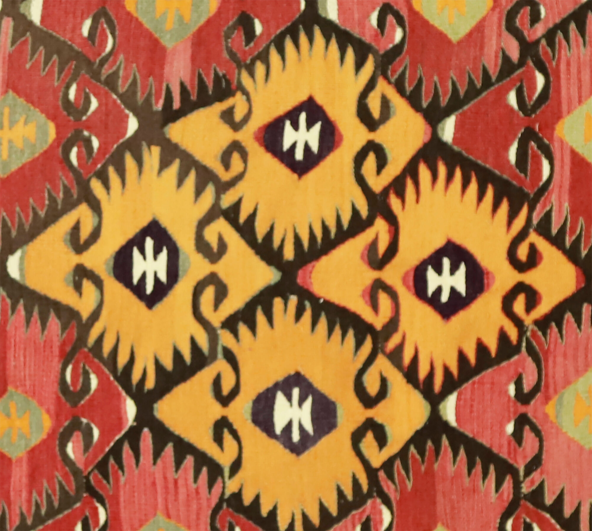 Anatolian handmade kilim rug 271 cm x 90 cm