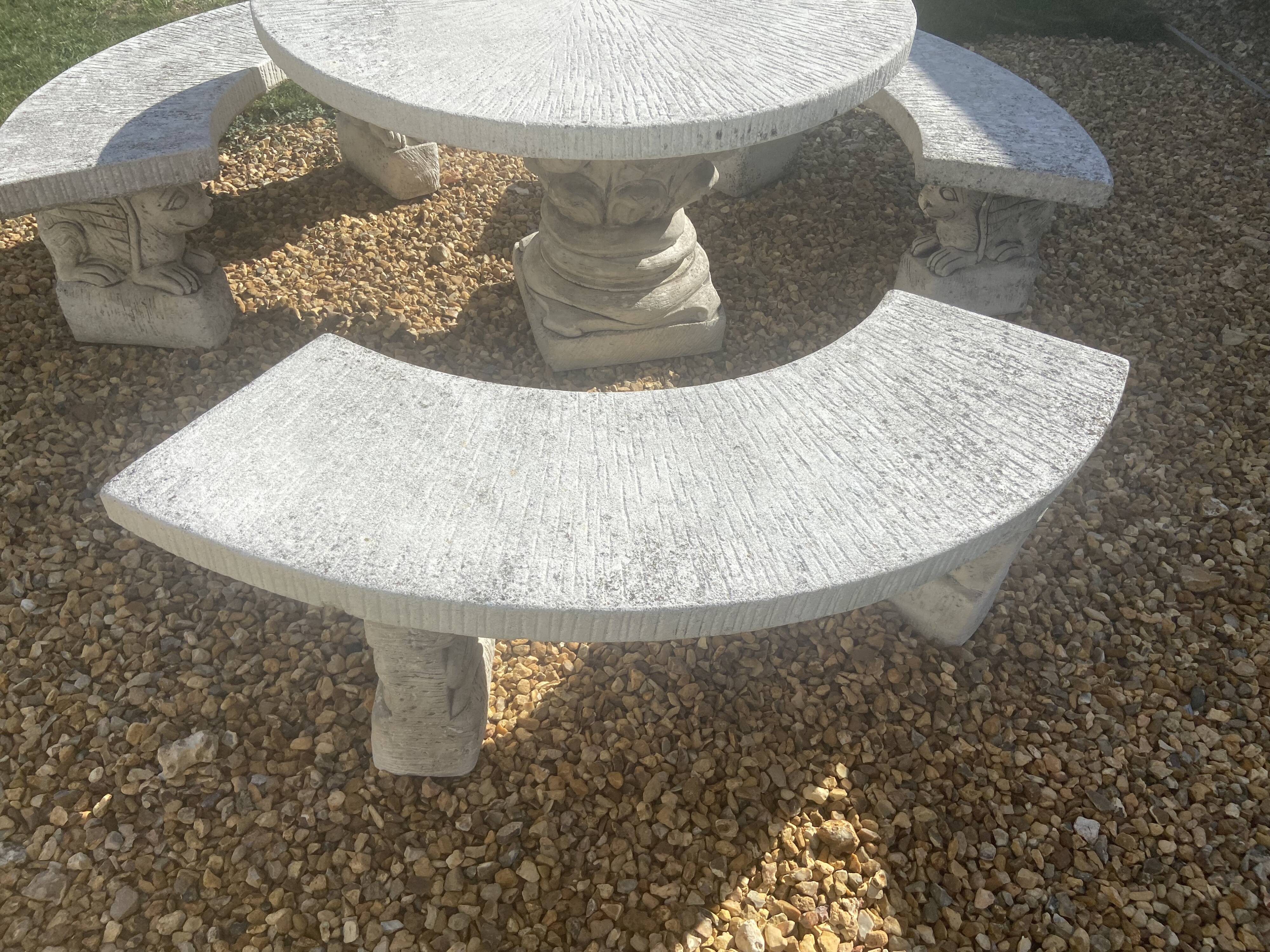 Stone Garden Furniture